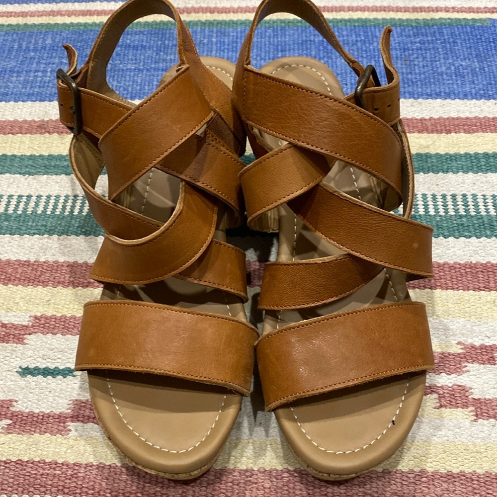 Garnet Hill wedges- like new